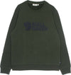 FJALLRAVEN-Felpa-Girocollo-Uomo-Logo-Sweater-Deep-Forest-da-uomo
