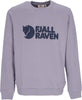 FJALLRAVEN-Felpa-Girocollo-Uomo-Logo-Sweater-Flint-Grey-da-uomo