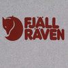 FJALLRAVEN-Felpa-Girocollo-Uomo-Logo-Sweater-Grey-Melange-da-uomo
