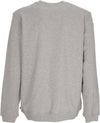FJALLRAVEN-Felpa-Leggera-Girocollo-Uomo-1960-Logo-Badge-Sweater-Grey-Melange-da-uomo
