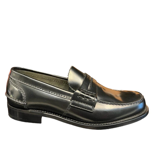 Church's mocassini uomo church's - pembrey bookbinder fume - nero da uomo