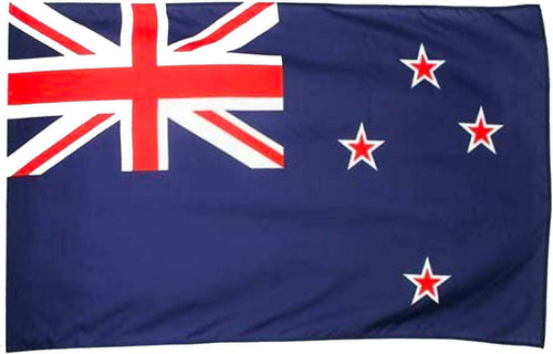 FLAG Bandiera Nuova Zelanda 150x90cm - Gran Bandiera NEOZELANDESE 100 x 150 cm Poliestere Leggero - Bandiere Sport e tempo libero/Fan Shop/Bandiere e striscioni/Bandierine Il Distintivo - Pesaro, Commerciovirtuoso.it