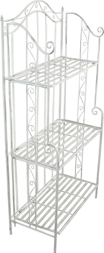 FLAVIENNE---scaffale-3-piani-stile-provenzale-in-ferro-verniciato-Bianco-Milani-Home