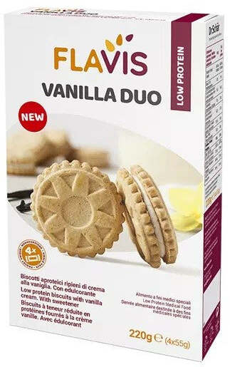 Flavis vanilla duo 220g