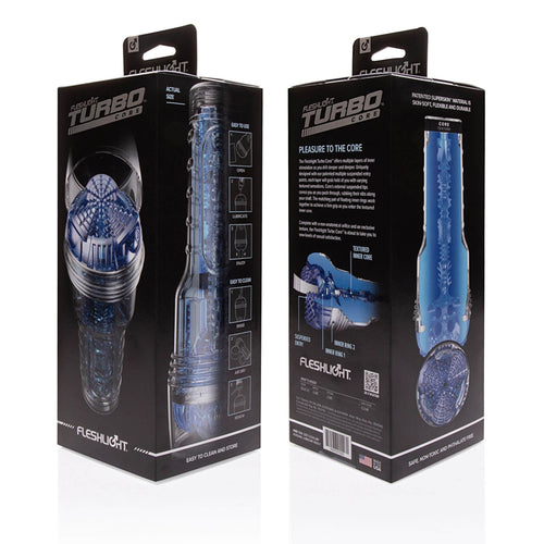 Fleshlight Turbo Core masturbatore suzione regolabile texture multilivello