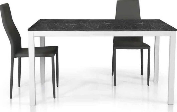 FLICK---tavolo-effetto-marmo-cm-80x120/170x75-h-Marmo-Milani-Home