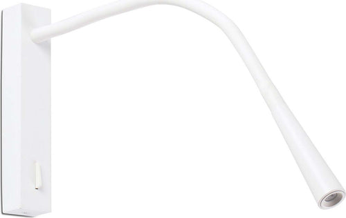 FLIN Lampada da parete lettore bianca Illuminazione/Illuminazione per interni/Illuminazioni per pareti/Applique Led Mall Home - Napoli, Commerciovirtuoso.it