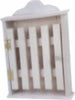 F.LLI-CABRINI---PORTA-CHIAVI-DA-PARETE-A-CASETTA---6-POSTI---IN-LEGNO-BIANCO-SPAZZOLATO