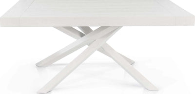 FLORA---tavolo-in-legno-e-metallo-cm-90x160/210/260x75-h-Bianco-Milani-Home