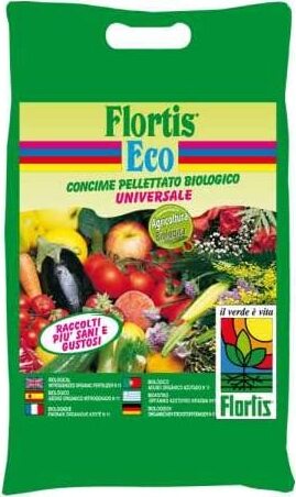 FLORTIS-ECO---5Kg---CONCIME-BIOLOGICO-PELLETTATO-UNIVERSALE
