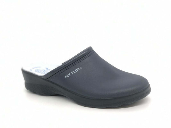 FLY FLOT Ciabatta chiusa donna senza fori blu