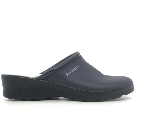 FLY FLOT Ciabatta chiusa donna senza fori blu