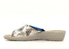 FLY FLOT Ciabatta donna aperta a fascia bianco