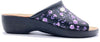 FLY FLOT Ciabatta sanitaria Donna Lilla a fiori