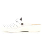 FLY FLOT Ciabatte donna 63465 bianche con fibbia