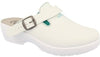 FLY FLOT ciabatte donna bianche con fibbia 2