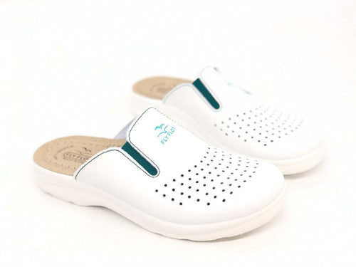 FLY FLOT ciabatte uomo bianche2