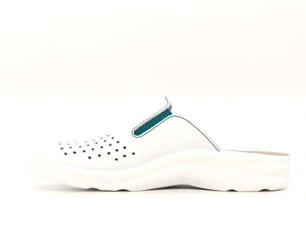 FLY FLOT ciabatte uomo bianche2