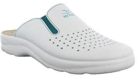 FLY FLOT ciabatte uomo bianche2