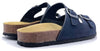 FLY NATURE Ciabatta 2 Fibbie Bambino Blu