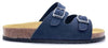 FLY NATURE Ciabatta 2 Fibbie Bambino Blu