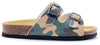 FLY NATURE Ciabatta 2 Fibbie Bambino Mimetico