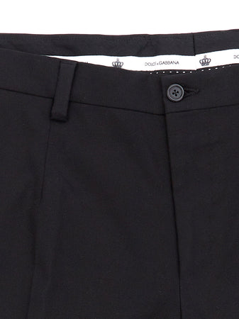 Dolce & Gabbana Pantaloni Chino Nero da uomo