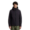 Woolrich piumini uomo woolrich - pacific soft shell jacket - nero da uomo