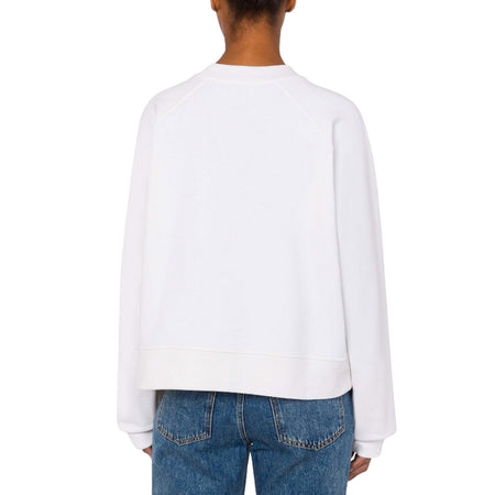 MOSCHINO JEANS felpe senza cappuccio donna moschino jeans - felpa - bianco da donna