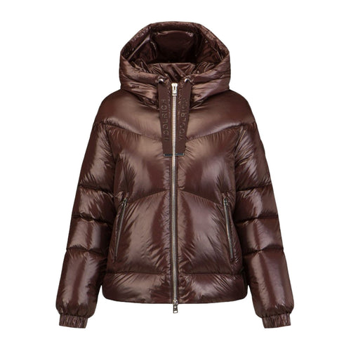 Woolrich giubbini donna woolrich - aliquippa short puffer jacket - marrone da donna