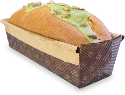 Focaccia Dolce Bauletto Al Pistacchio con Pistacchi e Crema di Pistacchio Made In Italy Artigianale