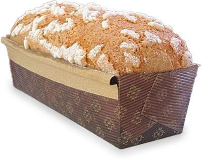 Focaccia Dolce Bauletto Gran Paradiso Con Vaniglia E Glassa Amaretto