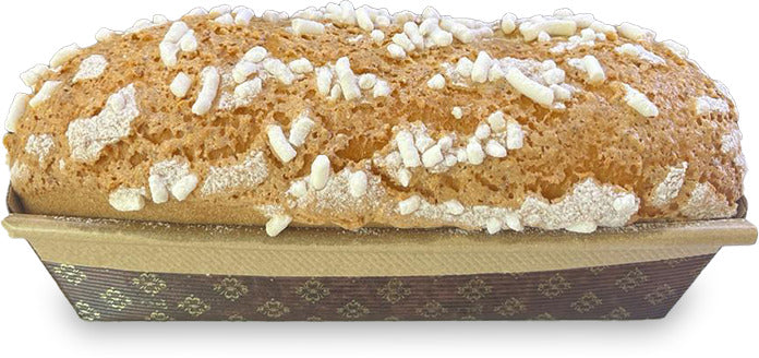 Focaccia Dolce Bauletto Gran Paradiso Con Vaniglia E Glassa Amaretto