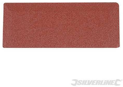 Fogli abrasivi in ossido di alluminio ideali per levigatrici 1/3 offerta silverline