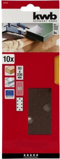 Fogli abrasivi levigatrice Kwb 818108 80G Fai da te/Utensili elettrici e a mano/Accessori per utensili elettrici/Accessori per levigatrici/Fogli/Fogli rotorbitali Scontolo.net - Potenza, Commerciovirtuoso.it