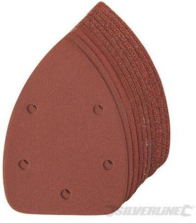 Fogli per levigatura a delta con fissaggio strappo in ossido di alluminio 140mm