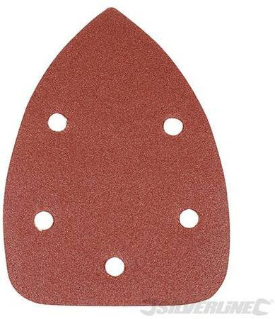 Fogli per levigatura a delta con fissaggio strappo in ossido di alluminio 140mm