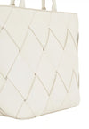 calvin klein BORSA CK WOVEN MEDIUM TOTE da donna