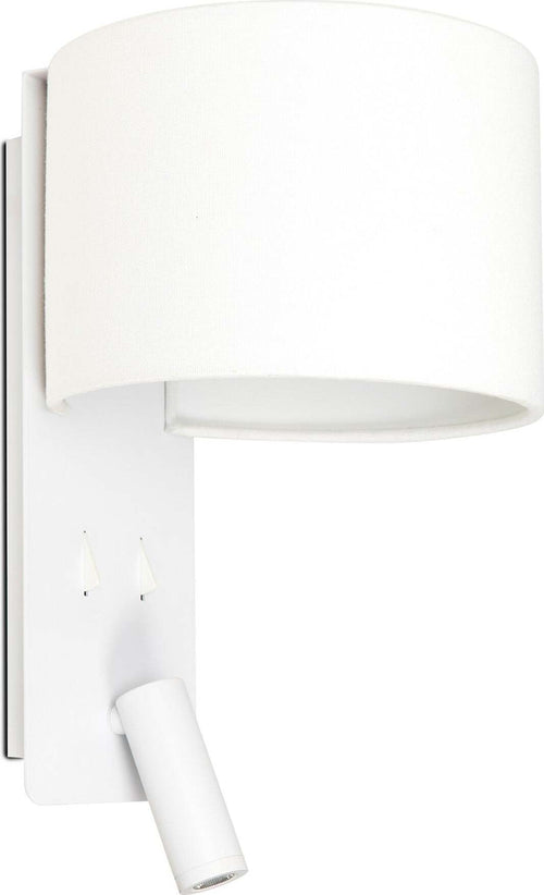 FOLD Lampada da parete bianca con lettore LED Illuminazione/Illuminazione per interni/Illuminazioni per pareti/Applique Led Mall Home - Napoli, Commerciovirtuoso.it