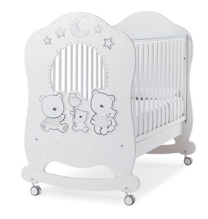 Lettino Oblò Italbaby Happy Family Bianco