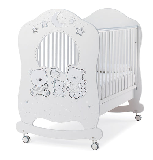 Lettino Oblò Italbaby Happy Family Bianco