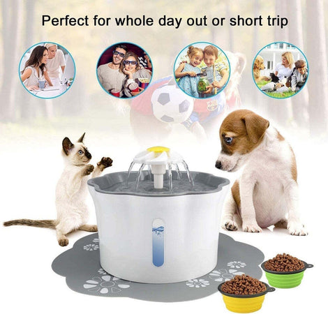Fontana Automatica Per Gatti Cani Filtri Regolabile 3 Modalit? Silenzioso 2.6lt Prodotti per animali domestici/Cani/Ciotole e distributori/Distributori d'acqua Trade Shop italia - Napoli, Commerciovirtuoso.it
