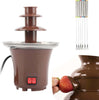 Fontana-Cascata-Di-Cioccolato-Fonduta-Formaggio-Antiaderente-Dolce-Festa-Party