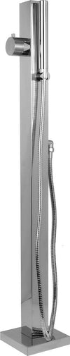 Fontana-da-Giardino-a-Colonna-esterno-in-Acciaio-Inox-con-Cover-Impermeabile