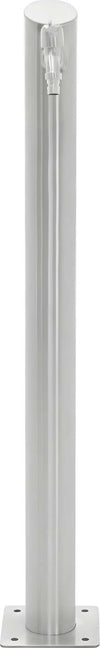 Fontana-da-Giardino-a-Colonna-esterno-TIGLIO-Acciaio-Inox-Spazzolato-H-95-cm