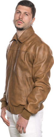 Fonzie---Bomber-Uomo-Cuoio-in-vera-pelle