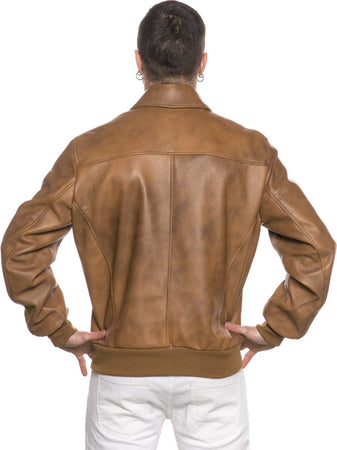 Fonzie---Bomber-Uomo-Cuoio-in-vera-pelle