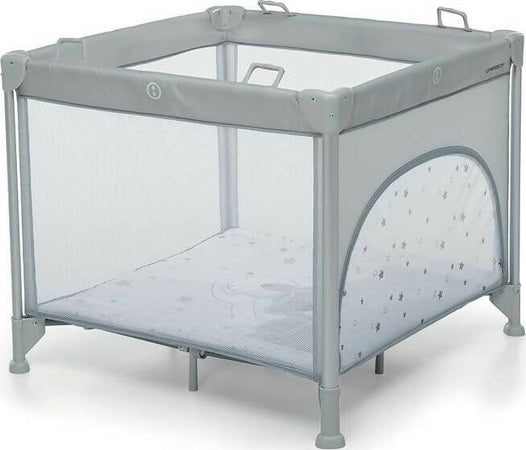 FOPPAPEDRETTI-Lettino-Da-Campeggio-Quadrato-Jubox-+-Tappeto-Gioco-Trainer-Palestrina-con-Peluche-Incluso-38-Cm-con-Borsa-Trasporto-Inclusa-Letto-Portatile-Per-Bambini-disponibile-in-vari-colori-Dolcestella-Augh