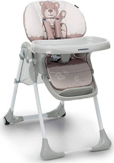 Foppapedretti Meeting Seggiolone Teddy +6M a 36 Mesi Max 15Kg. Colore Teddy Reclinabile con Ruote Prima infanzia/Allattamento e pappa/Seggioloni sedili e accessori/Seggioloni Sanitaria Gioia del Bimbo - Villa San Giovanni, Commerciovirtuoso.it