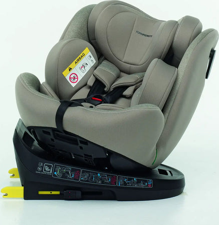 Foppapedretti Seggiolino Auto Circle I-Size Seggiolino Auto Girevole A 360° Per Bambini da 0 a 36 kg, da 0 a 12 anni, gruppo 0/1/2/3, tre colori: Sand, Carbon, Silver Prima infanzia/Seggiolini auto e accessori/Seggiolini auto Sanitaria Gioia del Bimbo - Villa San Giovanni, Commerciovirtuoso.it